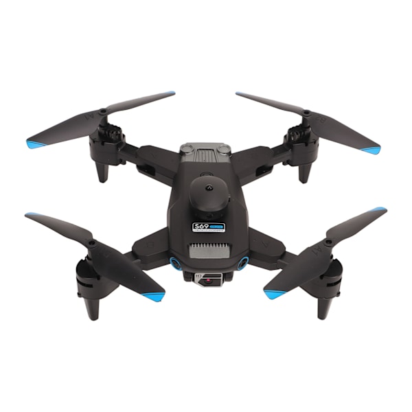 Kokoontaitettava drone 4K HD kaksoiskameralla, älykkäällä esteiden välttämisellä, painovoiman tunnistuksella, eleohjauksella, RC-nelikopterilelu aikuisille, lapsille ja aloittelijoille