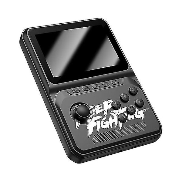 Nx-35 Retro Bärbar Mini Handhållen Joystick-konsol 16-bitars 8gb 3,5 tum LCD-videospelsspelare för barn Inbyggd 2700 spel Black
