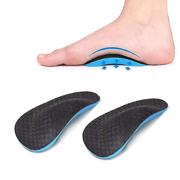 Innersula Orthotic Professional Arch Support Innersula Flat Foot Flatfoot Corrector2 Par-blå-barns