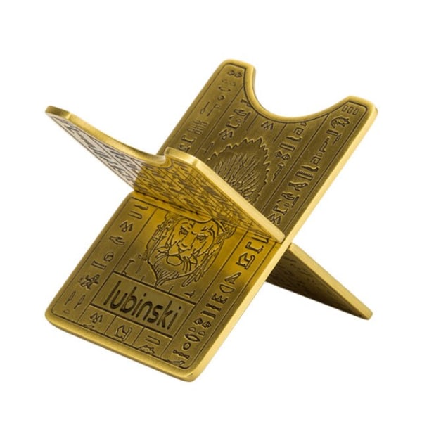 Cigarholder Bærbar Metal Ren Kobber Forgyldt Kulfiber