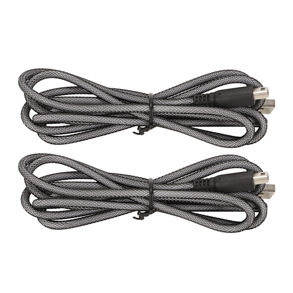 2 st USB-laddningskabel för 3DS, 1,5 m, för 2DS 3DS XL New 3DS XL New 2DSXL NDSI LL