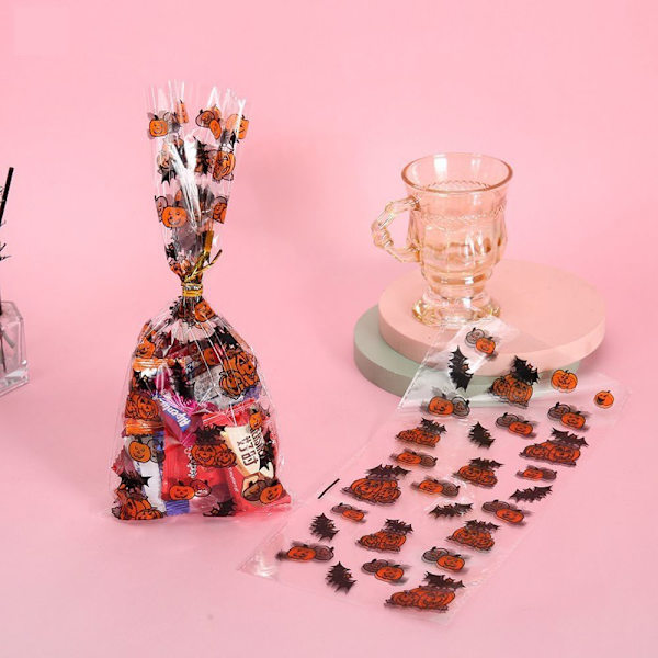 50 st Halloween godispåsar Bakförpackning 4