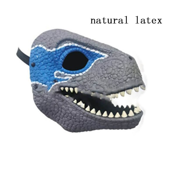 Halloween Dino-naamio Roolipeli Tarvikkeet Festivaali Lahjat Deko punainen ilman silmiä blue without eyes