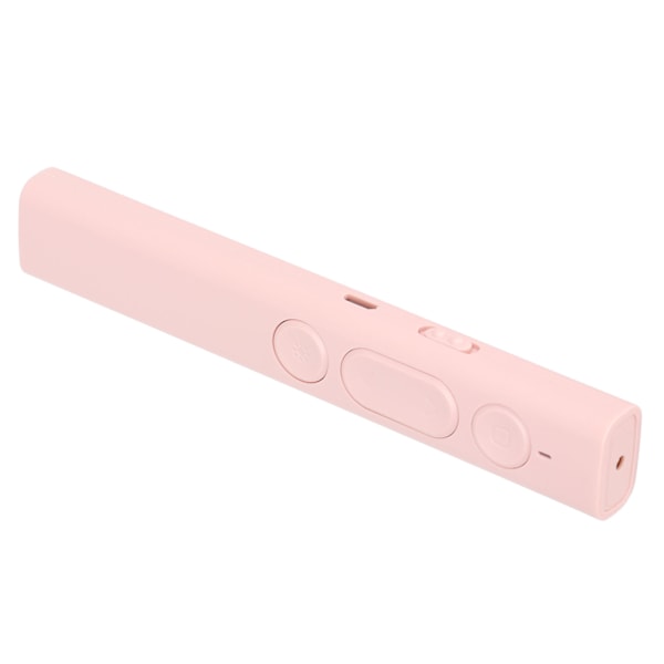 Presentasjonsklikker Litiumbatteri Lading USB Ergonomisk Design Lav Stråling 2.4G Høy Sensitivitet Brikkepeker Rosa