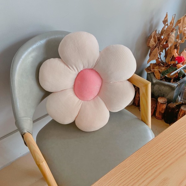 Golvmatta, plysch tatami-blomma, bekväm sittdyna f