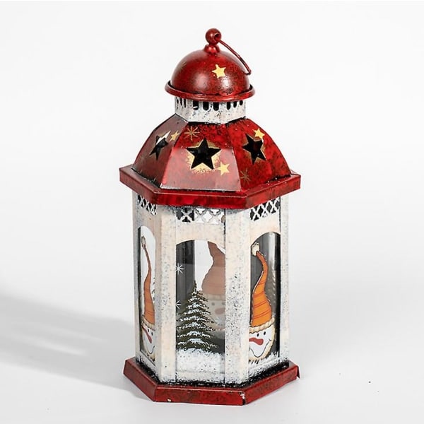 Tre Retro Innergård Vindtett Lampe Dekorasjon Henge