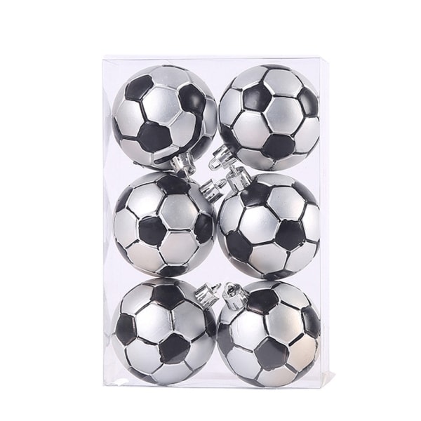 Sport Tema Xmas fotboll, jul dekorativa bollar