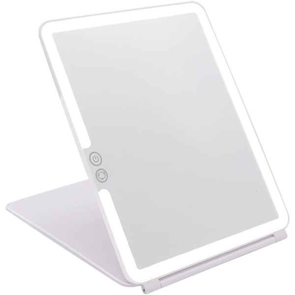 Foldbar reisespeil Opplyst sminkespeil med 72 LED 3 farger