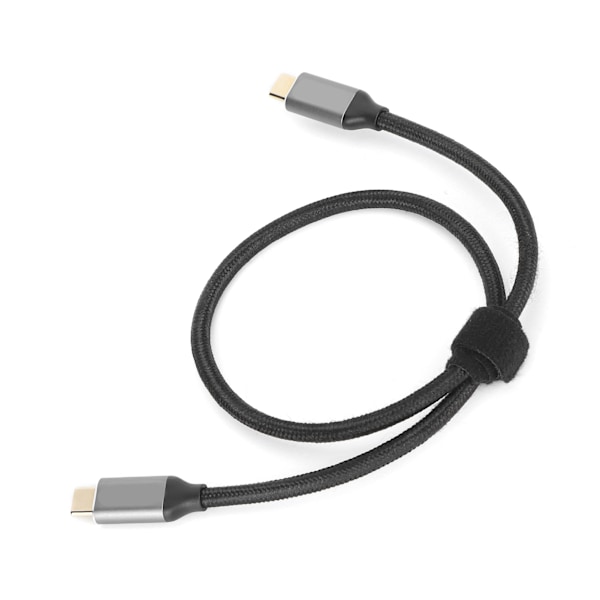 USB 3.1 Dobbel Hode 100W USB C til USB Type C Hannkabel USBC PD 5A Hurtigladerledning 0,5m