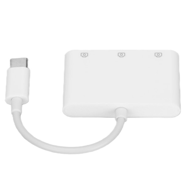 USB-porttilaajennin, tyyppi C - USB 3 -portti, vahva yhteensopivuus, laaja käyttöalue, USB tyyppi C -keskitin tiedonsiirtoon