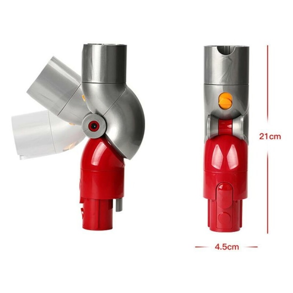 Passer for Dyson støvsuger, styrehodeadapter - V7/V8/V10/V11, 1. generasjon