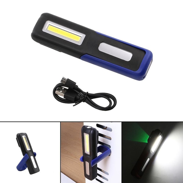 HHL LED Lommelygte Lommelygte Udendørs Handy Lampe Bærbar Genopladelig (sort)