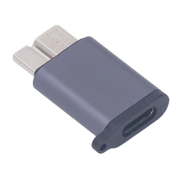 Mirco B till Typ C Hona Adapter 10Gbps Portabel Mirco B till USB C Adapter för Telefon Laptop PC