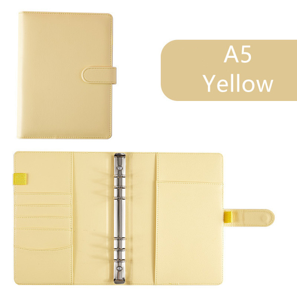 A5 Cover Løsbladomslag Cover Cover Cover Yellow