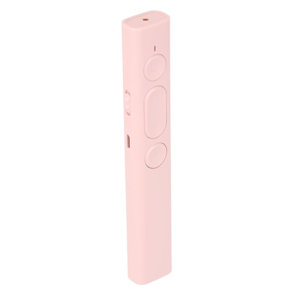 Presentasjonsklikker Litiumbatteri Lading USB Ergonomisk Design Lav Stråling 2.4G Høy Sensitivitet Brikkepeker Rosa