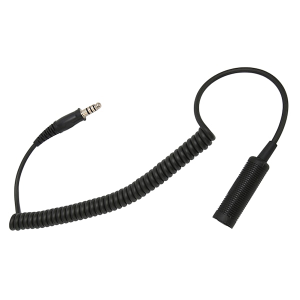 U‑92A/U til U‑174/U Radio Headset Kabel Plug and Play Helikopter Mono Headset Forlenget Ledning