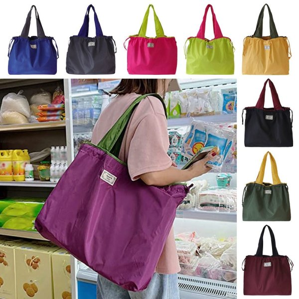 Supermarket Shopping Bag Shopping Bag ARMY GREEN Army Green
