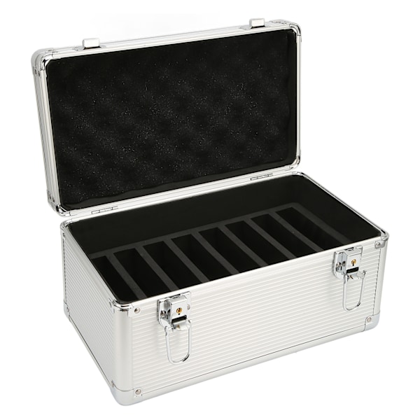 Harddisk Oppbevaringsboks 14 Plasser Dobbel Beskyttelse Sikker Lås Design Harddisk Etui for 2.5in 3.5in Harddisk