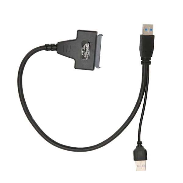 USB 3.0 til SATA Adapterkabel 5Gbps Overføring LED Indikator Auto Sleep SATA III Harddisk Kobling