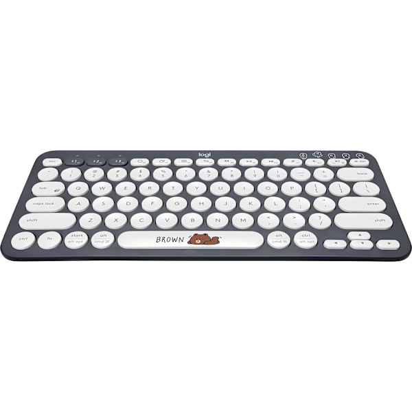 Logitech K380 Line-Friends Brun Multi-Enhets Bluetooth