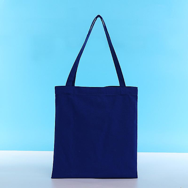 Tote Canvas Art Bag 15,7*13,3&quot; Mørkblå
