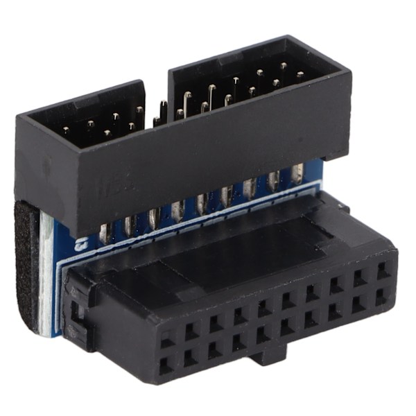 Pystysuuntainen Pin-sovitin USB3.0 19Pin 20Pin Nopea Signaalinsiirto Pöytätietokoneen Emolevyn Sovitin