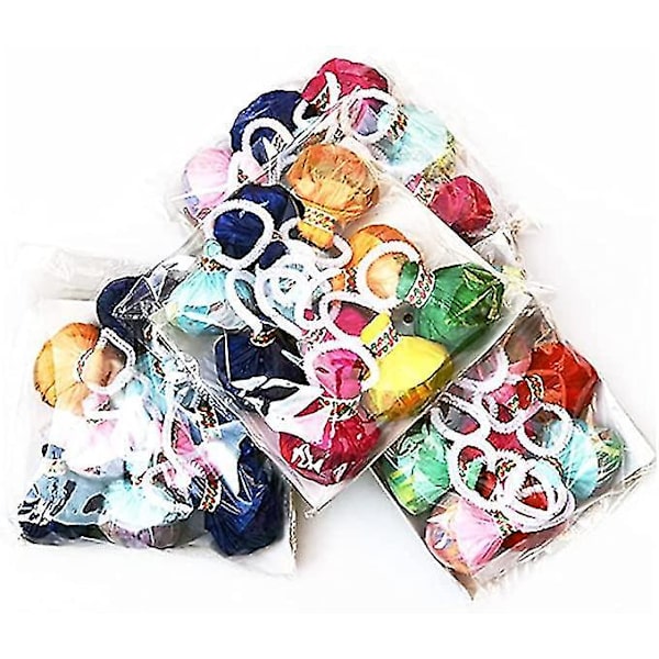 10 kpl Rainbow Paper Streamers Crepe Craft Party Throw