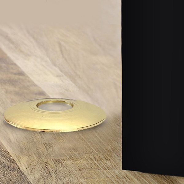 Dørstopp Anti-kollisjon Dørholder Rustfritt Stål Magnetisk Dørstopp Red Bronze