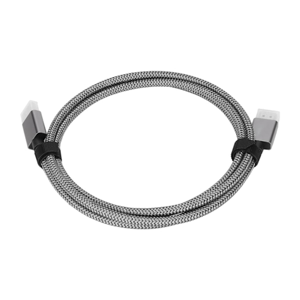 8k High Definition Multimedia Interface-kabel 1,5 meter 12 Bit Färg 48Gbps 4K 120HZ 8K 60HZ Projektionskabel för TV Silver
