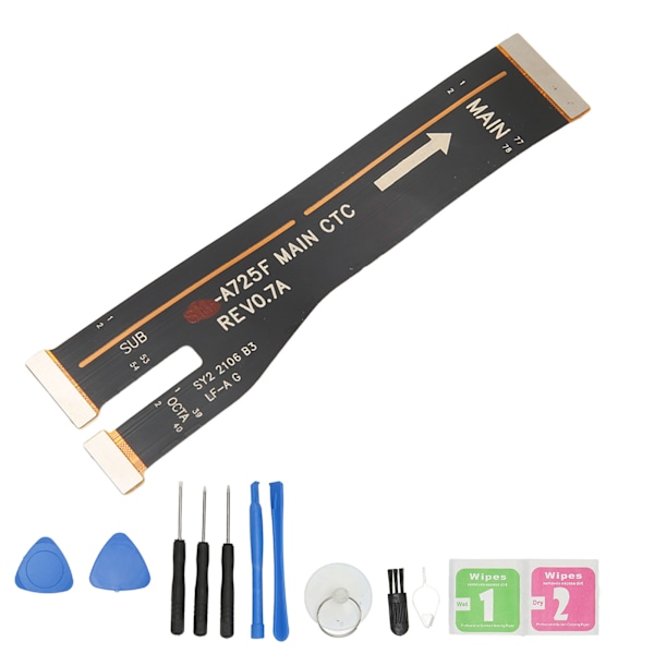 Flex Connector Kabel Lättvikt Mobiltelefon LCD Moderkortskabel för Samsung A72 5G A726 A72 4G A725