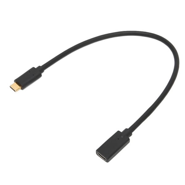 TypeC til TypeC Kabel 10Gbps USB 3.1 Hurtig Opladning ABS TypeC Hun til TypeC Han til MacBook Pro til Huawei (0.3m 1.0ft)