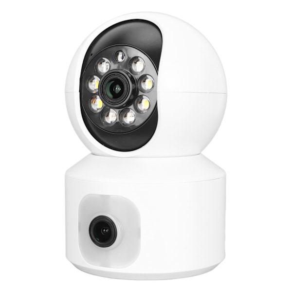 Inomhuskamera 2K HD Mörkerseende Rörelsedetektering 5G 2.4G Trådlös Smart WiFi Babyvakt Kamera för Baby Husdjur 100‑240V EU-kontakt