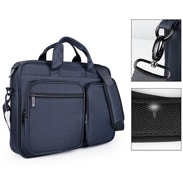 Taske til 11 12 13 14 15 17 tommer til MacBook Huawei Surface bærbar computer No0No03 Wine Red 14.1-15.4(Macbook16)inch