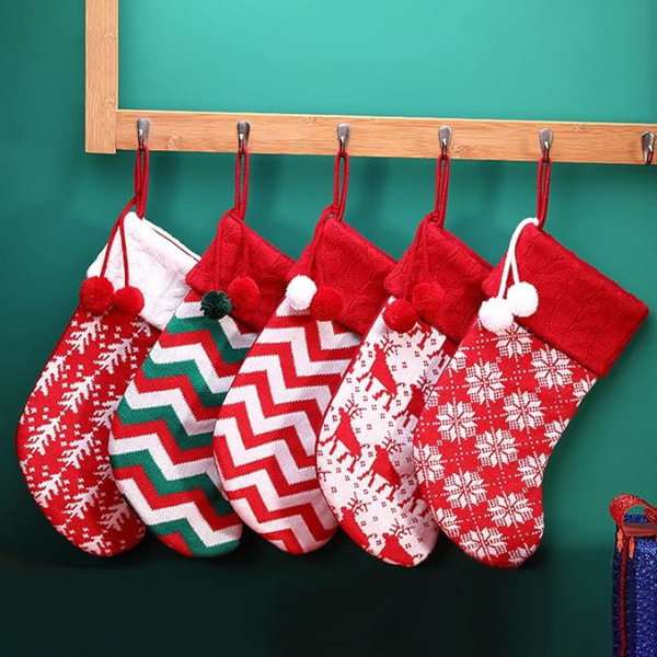 5 stk Julefestdekorasjoner Juledekorasjoner Jul St