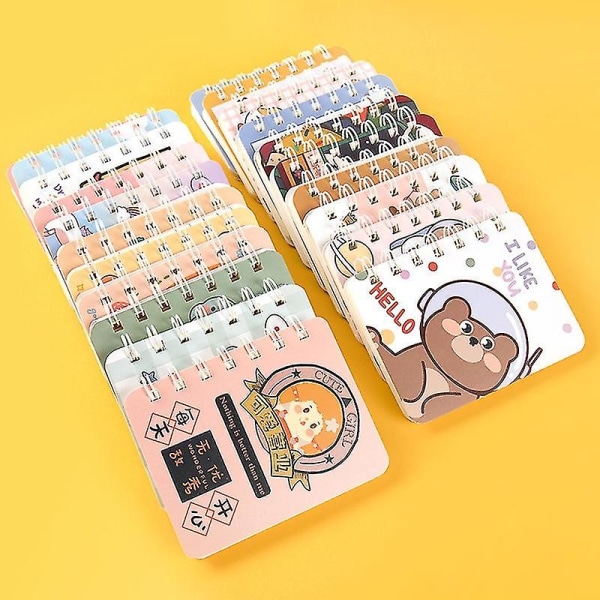 3 set A7 sido flip loop bokficka Mini Notebook Dagbok