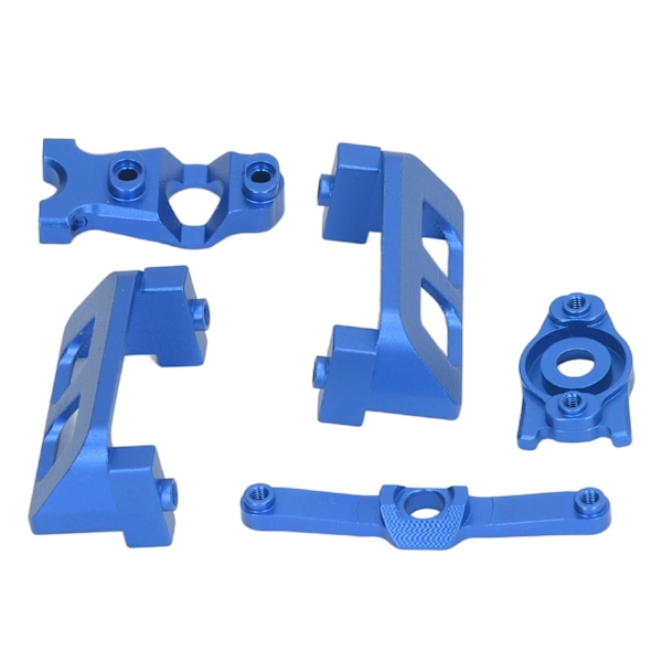Styrgrupp Servo Skyddsfäste i Aluminiumlegering för Traxxas E Revo VXL 1/16 RC Bil Blå