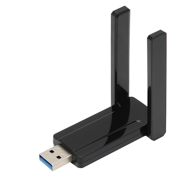 USB3.0 WIFI Signaladapter 2.4+5G Dobbel Frekvens Dobbel Antenne WIFI Signalmottaker Sender