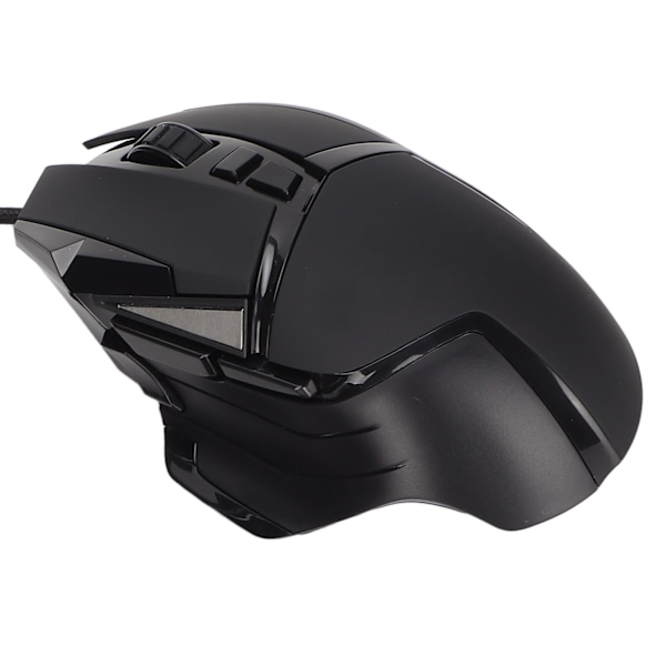 Ergonomisk gamingmus med justerbar DPI, optisk sensor, RGB-bakgrundsbelysning, Plug and Play, trådbunden mus