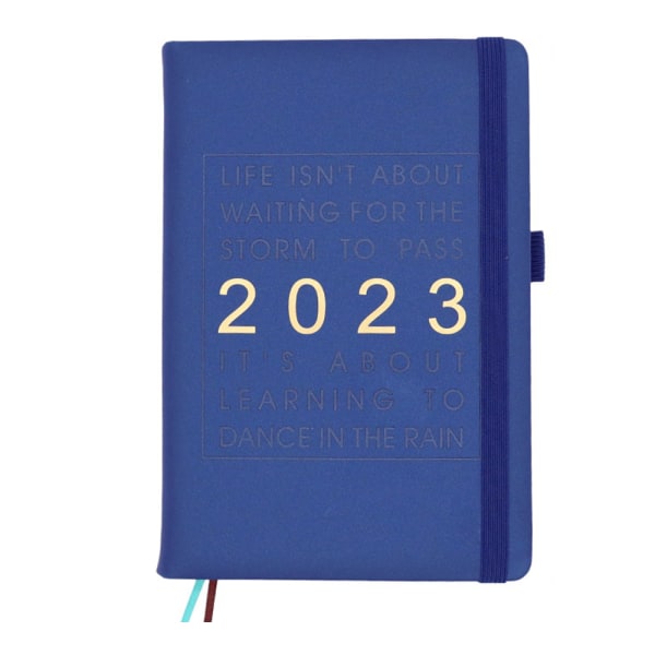 2023 Planner, 2023 Planner Agenda til 12 måneder, Planner til navy blue
