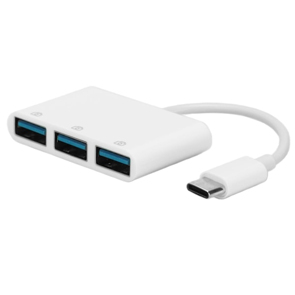 USB-porttilaajennin, tyyppi C - USB 3 -portti, vahva yhteensopivuus, laaja käyttöalue, USB tyyppi C -keskitin tiedonsiirtoon