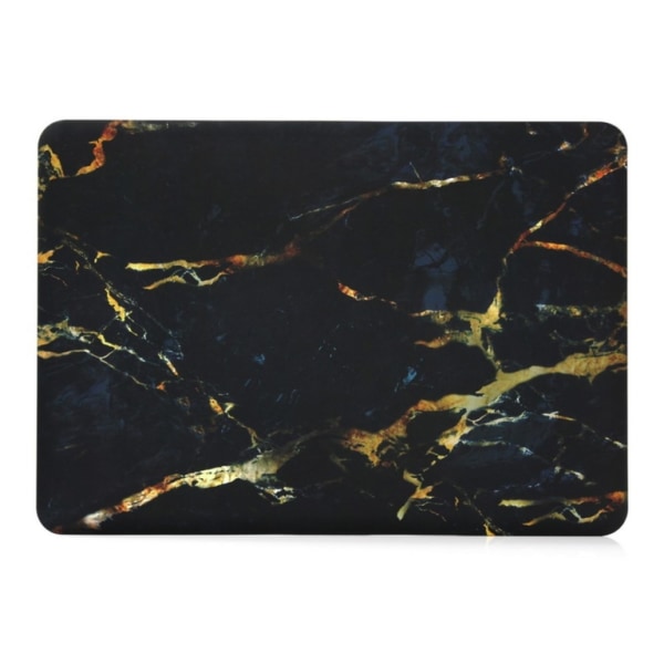 Cover til MacBook Air 13" (2012) Marble Yellow / black