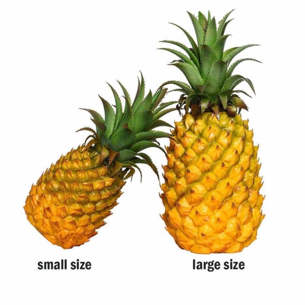 Plast falsk ananas kunstige grønnsaker Frukt, Faux