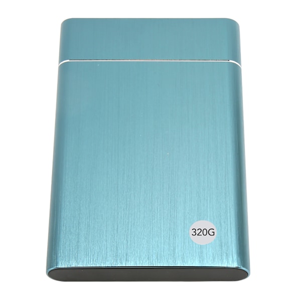 2,5-tommers Ultra Slim Bærbar Ekstern Harddisk HDD Opptil 5 Gbps USB 3.0 Grensesnitt Mobil Harddisk for PC Laptop Blå 320GB