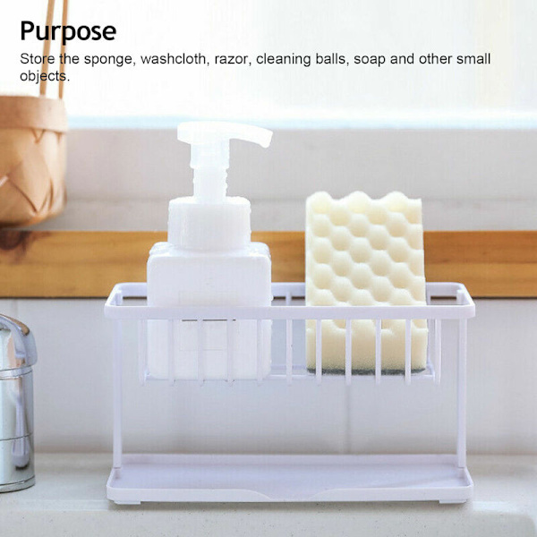 Oppvaskkum Svampeholder, Oppvaskkumholder, ABS Plast Kitc