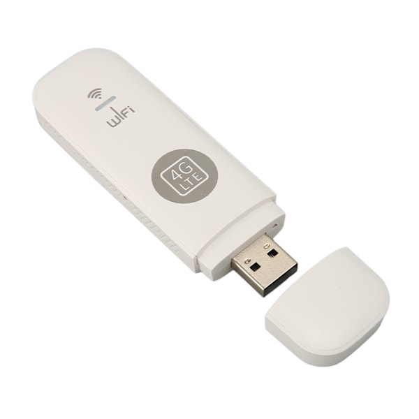USB WiFi Adapter Micro SIM-kortplads 150Mbps 10 Brugeres Kapacitet WPA WPA2 Kryptering WiFi Dongle til Europa Asien Hvid