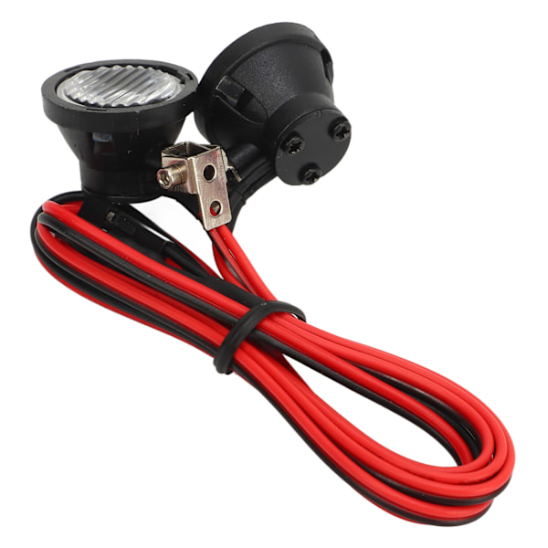 2LED RC Bil Universella Strålkastare RC LED Takstrålkastare för 1/10 RC Modell Crawler Bilar