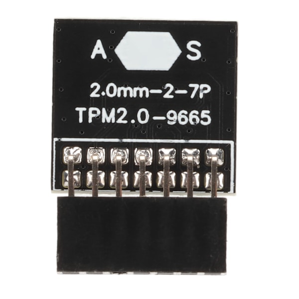 TPM 2.0 Modul TPM-brikke 14 Pin 2x7P Sikkerhetsmodul for ASUS for Win11 Plattformbeskyttelsesmodul