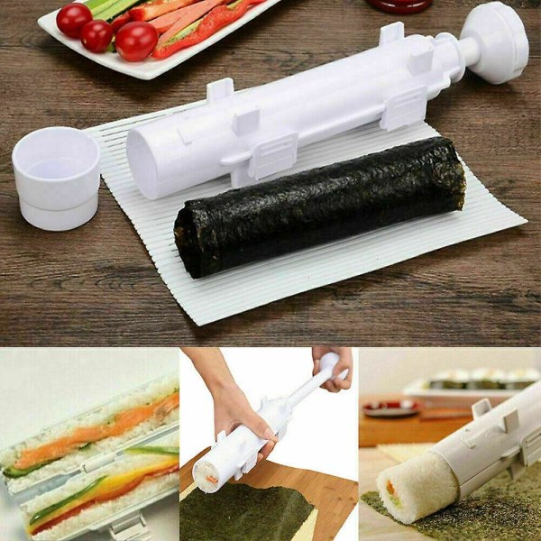 Sushi Bazooka Roller Maker Gör själv Sushi Maker - Rice Roller Tools