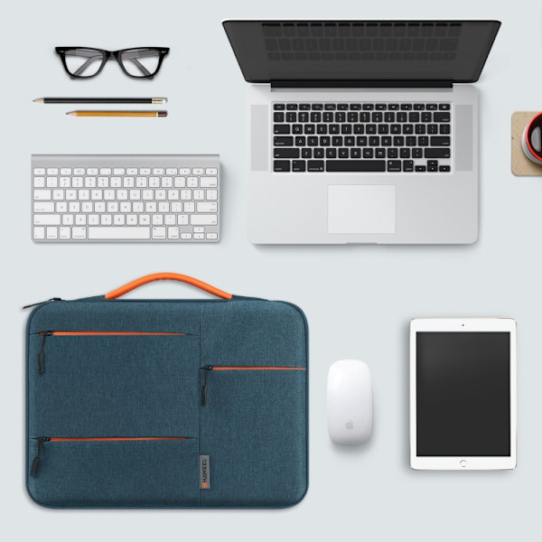 HAWEEL 14,0 tum-15,0 tum Universal Laptop Sleeve Case Handväska Navy Blue