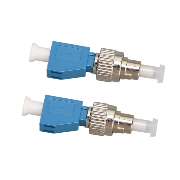 2 stk. Feilsøker Fiberadapter FC Hann til LC Hunn SM 9/125 Hybrid Gjenbrukbar Lavt Tap Fiberoptisk Adapter for VFL CATV
